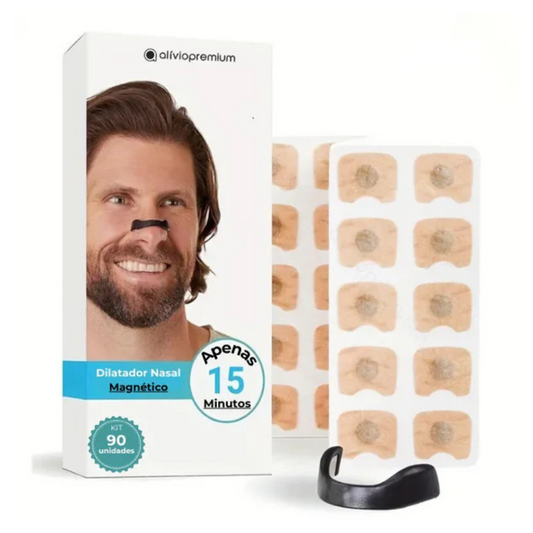 Anti-Schnarch Nasenstreifen mit Magneten